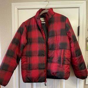 Plaid Puffer